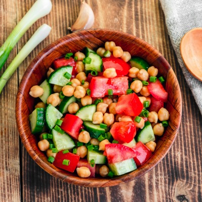 Chickpea Salad with Lemon and Dill