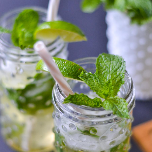 Refreshing Mint & Cucumber Mojito Mocktail