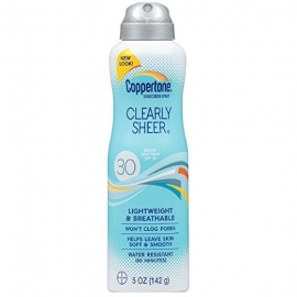 Coppertone Clearly Sheer SPF 30 Sunscreen